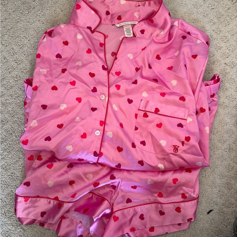 Victoria’s Secret Satin Pajama Set